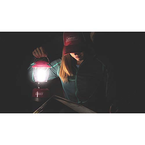 Coleman 700L LED Lantern with 4D Battery, Water & Impact-Resistant Lantern with Carry Handle, Lifetime LED Lights Never Need Replacing (Pack of 2) - size: One Size (Pack of 2), style: 400l
