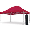 Extreme Canopy Commercial Heavy Duty Aluminum Instant Popup Canopy Tent (Red, 13ft x 20ft) - color: Red, size: 13ft x 20ft