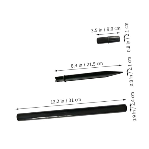 Lawn Light Accessories 15Pcs Solar Light Poles with Stakes and Connector Kit for Outdoor Landscape Path Lighting Extension