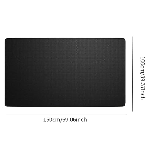 Under Grill Mat for Outdoor Grill,BBQ Mat,Indoor Fireplace Mat,Large Fireproof Deck for Patios Protecting Deck and Lawn, M - size: Medium