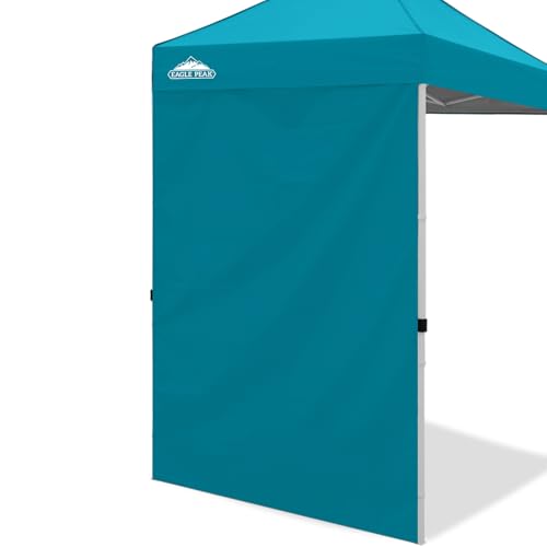 EAGLE PEAK Canopy Sidewall for 5x5 Pop Up Canopy Frame, Single Side Wall Panel Only (Fits 5x5 Straight Leg Frame, Canopy Top or Frame NOT Included), Turquoise - color: Turquoise