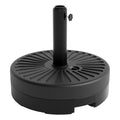 GarveeLife Patio Umbrella Base, 80lb Capacity Heavy Duty Design with Adjustable Pole Adapter Fits 1.5" to 2.1" Poles for 7.5-11FT Umbrellas, Corrosion-Resistant and Wind-Resistant for Outdoor, Patio