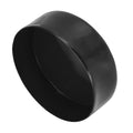 uxcell 150mm (6") ID Rubber End Caps, Round Vinyl Plug Insert Plastic End Caps for Tubing, Fence, Pipe Post, Furniture, Railing, Black, 80mm Height - color: Black, size: 150mm(6") x 80mm H