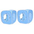 Mipcase Pcs Outdoor Cat Dog Tent Lightweight Foldable Sun Shelter House Easy to for Travel - color: Bluex2pcs
