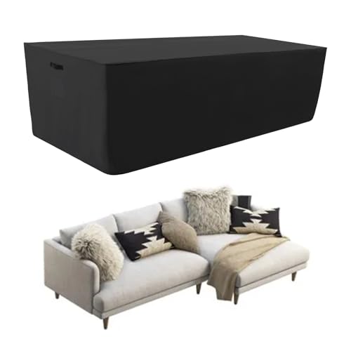 Tempera Patio Furniture Cover,Outdoor Table And Chair Covers Waterproof, Outdoor Dining Set Cover,Heavy Duty Rectangle Patio Furniture Covers, 128''L x 82''W x 27.8''H, Space Grey - color: Grey, size: 128''L x 82''W x 28''H