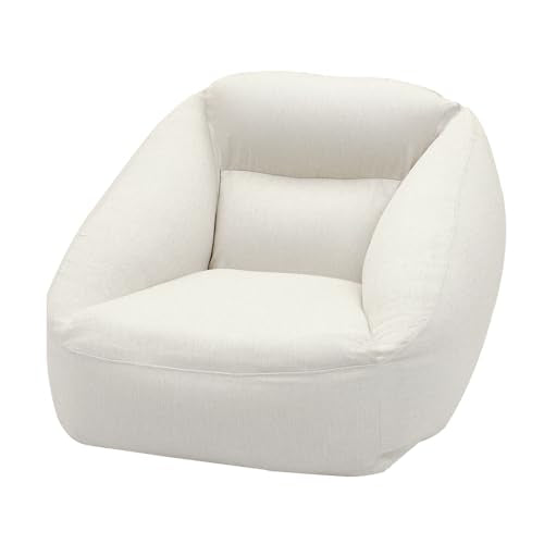 Inflatable Sofa Chair Portable Air Couch Camping Lounger with Air Pump for Home Outdoor Camping Travel (Beige) - color: Beige
