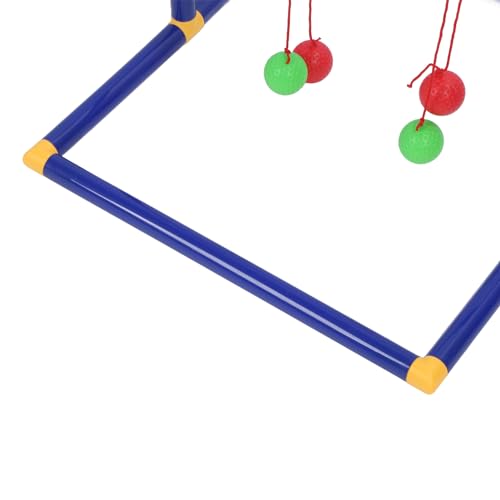 Yinhing Ladder Toss Game Set By Brand Name Interactive Assembly Replacement Ladder Tossing Game for Outdoor Fun 12 Balls Included Family Friendly and for Ages 3+