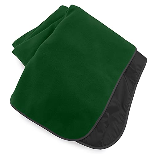 Mambe Extreme Weather Outdoor Blanket - Forest, Large - 100% Waterproof and Windproof, Soft Warm Polarfleece with Durable Nylon Shell, Use at Sporting Events, Camping, Picnics, Emergency Blanket - color: Forest
