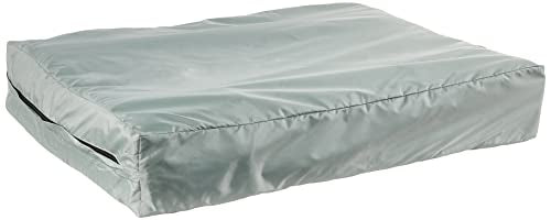 Molly Mutt Water-Resistant Dog Bed Liner, Nylon Bed Liner For Dogs, Easy To Clean, Gray, Small, 22”x27”x4.75” - size: Small, style: Old Version