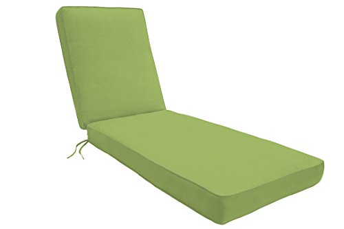 Eddie Bauer Chaise Double Piped 23X75X2.5, Canvas Ginkgo - color: Canvas Ginkgo, size: DOUBLE PIPED, style: 23x75x2.5