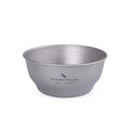 Boundless Voyage Ultralight Titanium Bowl Pan Plate Dish with Carry Bag Outdoor Camping Portable Tableware Cookware ((400ml Bowl)-Ti15163B) - color: (400ml Bowl)-Ti15163B