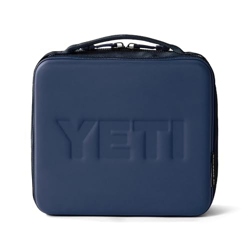 YETI Daytrip 3L Insulated Soft Cooler Lunch Box, Classic Navy - color: Classic Navy