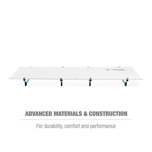 Helinox Lite Cot Ultra-Light, Portable Camping Cot, Compact, Collapsible, Backpacking, Foldable Camping Bed, White - color: White