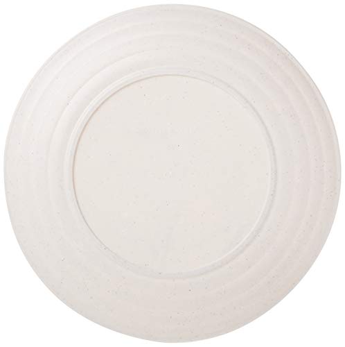 Nordic Ware Polypropylene Plates Microwave Serveware, 10", White - size: 10"l X 10"w X 0.88"h (Pack of 4), style: Plates