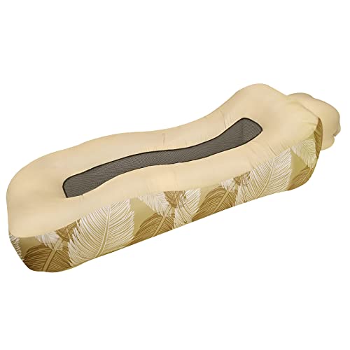 Inflatable Lounger, Ultralight Portable Ergonomic Beach Bed Air Sofa Couch Waterproof Anti-Air Leaking for Indoor Outdoor Hiking Camping Traveling, No Pump Required (Color B) - color: Color B