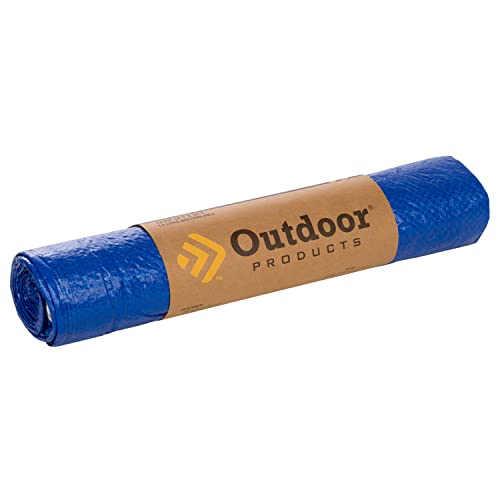 Outdoor Products All-Purpose Plastic Tarp | Waterproof Cover Cover for Home, Outdoor, and Emergency | Multiple Sizes - size: 6 ft x 8 ft