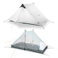 LANSHAN Ultralight Tent 3-Season Backpacking Tent for 1-Person or 2-Person Camping, Trekking, Kayaking, Climbing, Hiking - color: 2-person, white