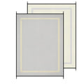 Mountain Mat Recycled Plastic Personal Outdoor Mat for Beach, Camping, picnics, Sand, RVs (Gray NO Carry Bag, 5'x7') - color: Gray 5x7, style: 5' x 7'