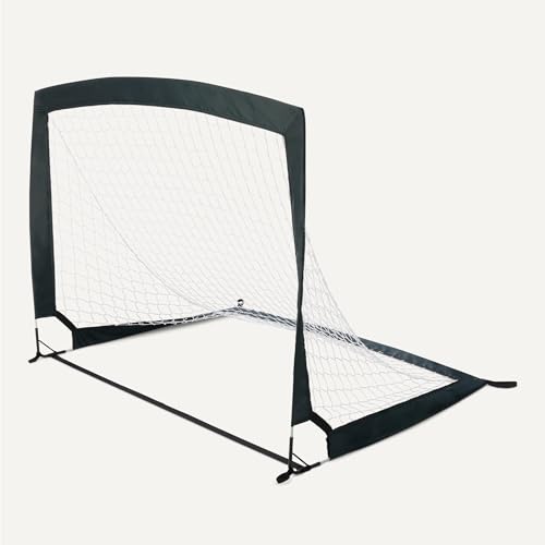 Amazon Basics Portable Pop Up Soccer Goal Net for Backyard Training - size: 4' x 3', (Set of 2)