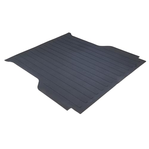 TrailFX 642N Rubber Bed Mat Fits Chevrolet Silverado 2500 HD 6.8 Foot Bed 2020-202681 Inch x 70 Inch Drop-in Direct-Fit Textured Pebble Surface No Raised Edges Black