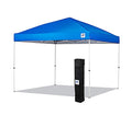 E-Z UP Envoy Outdoor Canopy Pop Up Tent, 10' x 10', Roller Bag, 4-Piece Spike Set, Recreational Grade, Royal Blue Top - style: Envoy