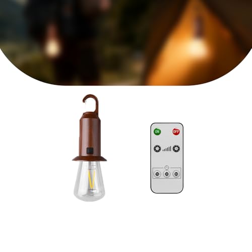 Solar Camping Lights USB Rechargeable Tent Hanging Light Bulb,Portable Outdoor Vintage LED Camping Light,Pendant Emergency Lighting Lantern for Hiking,Backpacking,Fishing,Emergency Outage(Flat bottom) - size: Flat bottom