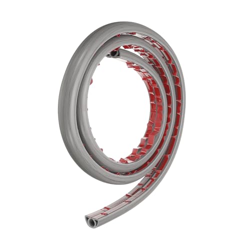 HARFINGTON 4ft Cord Cover Floor W0.3 x H0.3 Inner Channel PVC Hide Extension Cable Floor Wire Hider Wire Covers Protector for Prevent Cable Trips Cables Management, Wood Grey - color: Wood Grey, size: W0.3"xH0.3"x4ft