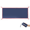 Frelaxy Tent Footprint, Waterproof Camping Tarp, Durable Tent Floor to Elevate Your Camping, Hiking, Backpacking, Hammock, Beach Experience - color: Dark Blue, size: 1 Person—33'' x 80''
