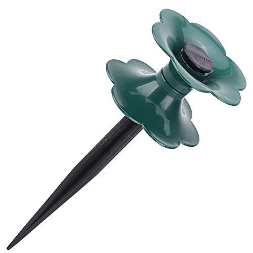 Hose Guide Spikes, 3 Pack Garden Hose Guide Holder Spike Stake Long Plastic Spike Plant Saver Tool Water Hoses Spike for Plant Protection Yard Garden