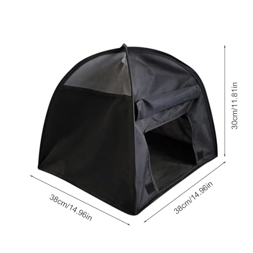 Dog Sun Protection Tent - Breathable Foldable Dog Tent, Puppy Shade Camp, Polyester, | Breathable Pet Sun Shelters for Anti-UV Comfortable Activity Space, Outdoor Beach & Camping Sunshade
