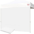 Tradesparker 10x10 Pop Up Canopy Wall with Zipper, 86 inch Height Instant Canopy SunWall Tent Sidewalls for 10x10 Pop Up Tent,1 Pack Sidewall Only,White - color: White, size: 10FT*1