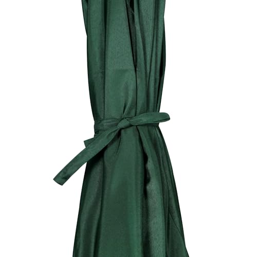 Blissun 7.5 ft Patio Umbrella, Yard Umbrella, Outdoor Market Umbrella with Push Button Tilt Crank, Dark Green - color: Dark Green