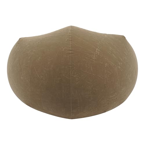 Inflatable Couch with Pump Setup, Inflatable Bean Bag Chairs for Adult Portable Air Lounger for Beach, Camping, Festivals, and Tailgating (6*Coffee) - color: 6*coffee