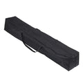 Klmnop 800D Heavy Duty Hammock Storage Bag, 63''L x 10''W x 10''H Portable Steel Hammock Stand Waterproof Carrying Bag with Handle for Storage Traveling(Black)