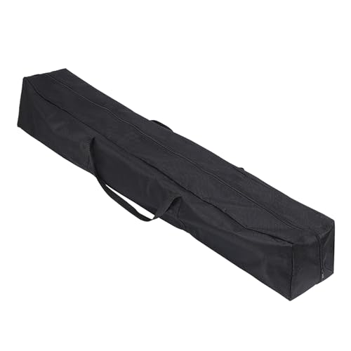 Klmnop 800D Heavy Duty Hammock Storage Bag, 63''L x 10''W x 10''H Portable Steel Hammock Stand Waterproof Carrying Bag with Handle for Storage Traveling(Black)