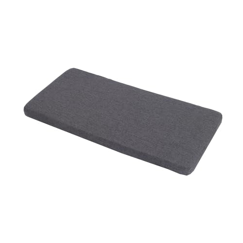 Custom Long Dining Bench Cushion for Indoor Furniture Non-Slip Rectangle Window Seat Cushions 60 x14 Inch, Gray - color: Gray, size: 60″x14″