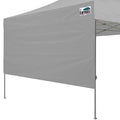 Eurmax USA 10ft Instant Canopy SunWall Canopy Tent Sidewall for Pop Up Canopy Tent,1 Pack Removable Sidewall Only(Grey) - color: Gray, size: 10ft