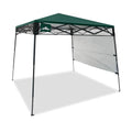 YOLI Go!Shade 36 Instant Pop-Up Canopy, 7x7 Lightweight Backpack Shelter with Attached Wall & UV Protective Top - Deep Forest Green