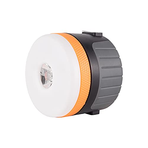 LIT-PaTH LED Camping Light, Rechargeable Lantern with Magnet Base, 4400 mAh, Survival Kit for Emergency, Hurricane, Outage, Large Orange, 1 Pack - size: 1-Pack, style: Large Orange