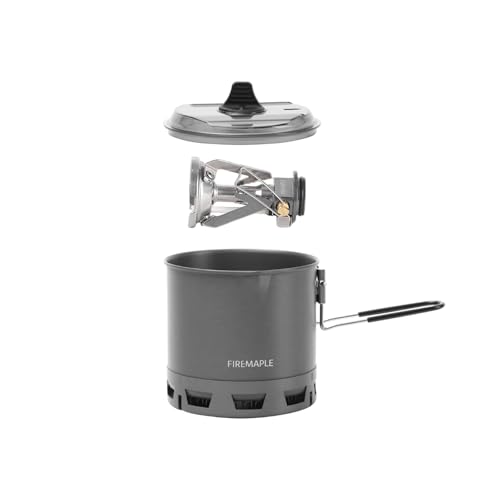 Fire-Maple Petrel Quickboil Pro Ultralight Cooking System – Compact & Fast-Boiling Backpacking Stove Pot Set, Ideal for Hiking, Solo Camping, Travelling, Hunting Trips | Petrel G2 Cooking Set - size: 7.9 Quarts