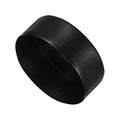 uxcell 150mm(6") Rubber End Caps, Round Vinyl Plug Insert Plastic End Caps for Tubing, Fence, Pipe Post, Furniture, Railing, Black, 50mm Height - color: Black, size: 150mm(6") X 50mm H