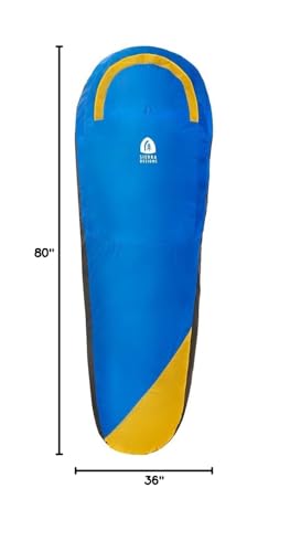 Sierra Designs Backcountry Bivy Bag for Backpacking, Camping, Bikepacking and Mountaineering, Ultralight, Minimalist Waterproof/Breathable Top Fabric