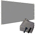 90% 6x20ft Sun Shade Cloth for Outdoor Deck Backyard Patio Garden Pergola Cover Canopy Gray - size: 6x20ft
