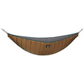 OneTigris Hideout Hammock Underquilt, Lightweight 4 Season Hammock Gear for Camping, Hiking, Backpacking, Travel, Beach, Backyard, Patio, Portable - color: Coyote Brown