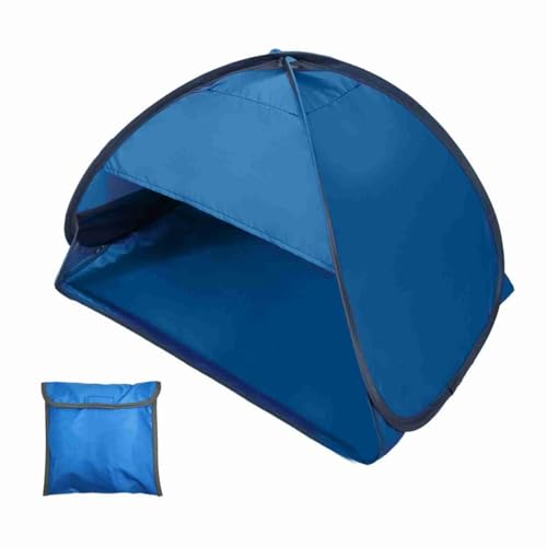 Sun Shelter with Carry Bag – Polyester Sun Protection Canopy for Beach, Picnic & Outdoor Travel, Compact Shade Tent for Pets, Lounging & Phone Use(L) - size: L
