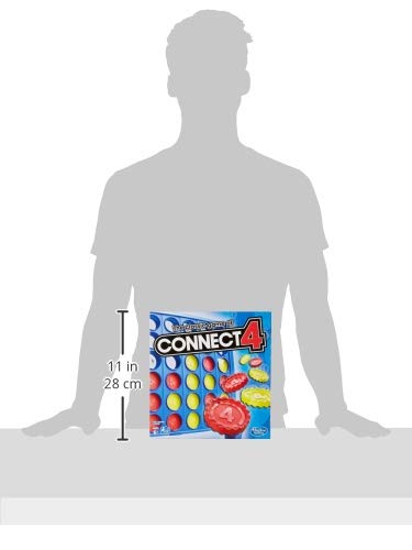 Hasbro Gaming Connect 4 Classic Grid, 4 in a Row Game, Strategy Board Games for Kids, 2 Players for Family and Kids, Easter Gifts for Boys and Girls, Ages 6+