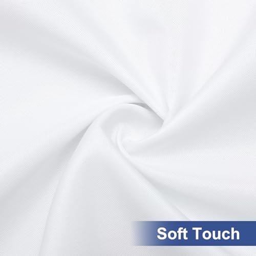 homing Rectangle Table Cloth Cover, Waterproof Polyester Elastic Fitted Tablecloth, Washable Table Protector for Picnic, Camping, Outdoor (White, 24" x 36") - color: White, size: 36" x 24" (Rectangular)
