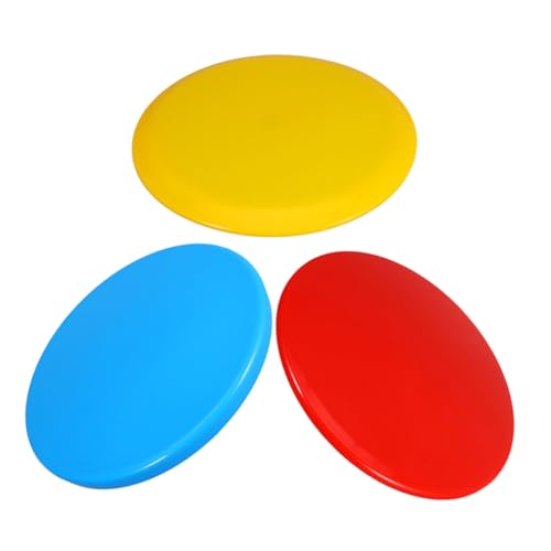 BESPORTBLE 3Pcs Golf Disc Set Soft Flying Discs for Outdoor Sports for Adults and Kids Lawn Game Fun