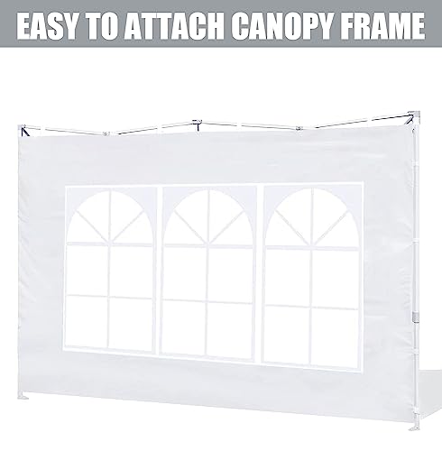 SCOCANOPY 2PCS SideWall for 10x10 Canopy Frame, Navy Blue - color: navy blue, size: 10X10