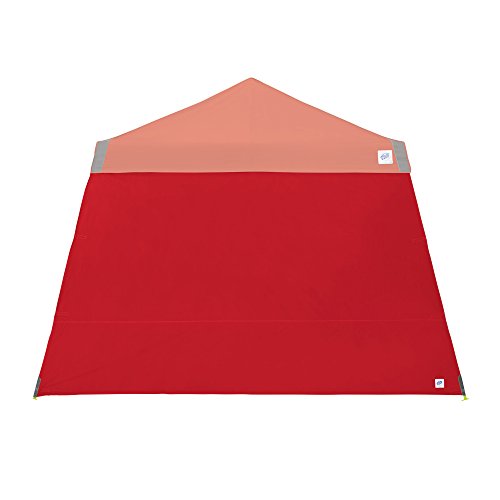 E-Z UP Single Sidewall with Screened Window, Fits 10' Angled Leg, Truss Clip Attachment, Punch - color: Punch, size: 10'